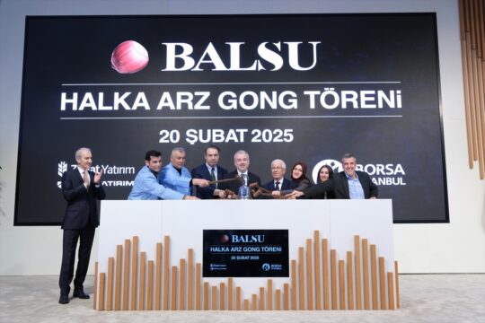 Borsa İstanbul'da gong Balsu Gıda için çaldı